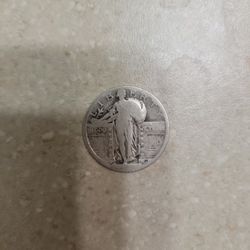 Standing Liberty Silver Quarter 