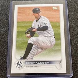 2022 Topps #69 Corey Kluber NEW YORK YANKEES
