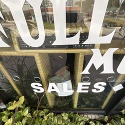 Vintage 3 Piece, 1970's Kustom 300-5 Tuck and Roll PA System – Gold Naugahyde