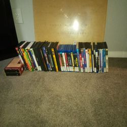 Assortment Of 50 different DVDs some Blu Ray 