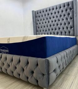 Tufted Headboard Sale! Same Day Delivery!