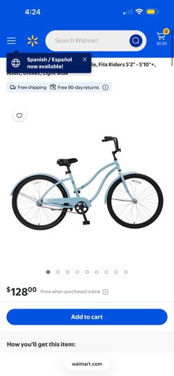 Beach cruiser bike