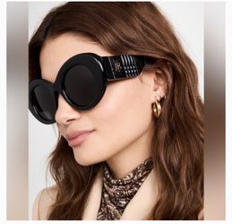 BURBERRY Oval Sunglasses New