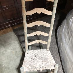 Antique Ladder Back Chair
