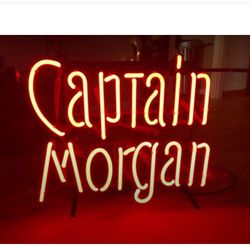 Captain Morgan neon signs