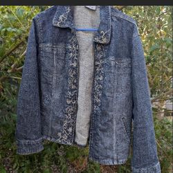Chicos Premium Denim Jacket 