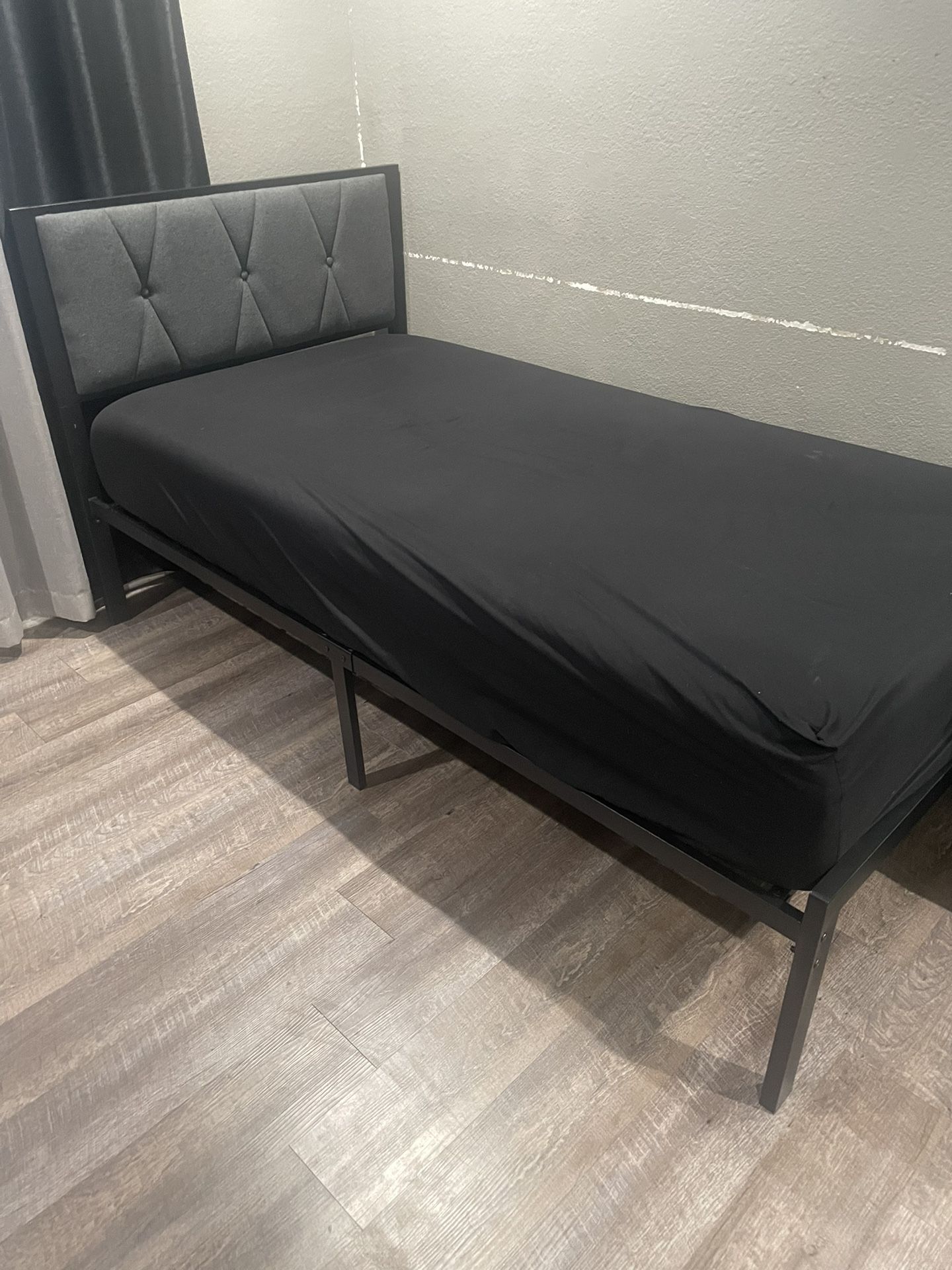 Twin Bed and Mattress