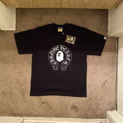 Bape X Chrome Hearts Tee
