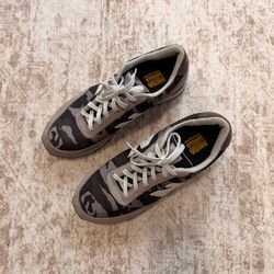 New Balance 501 grey camo trainers size 10.5