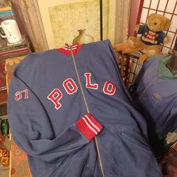 Polo Ralph Lauren Spell Out Zip Jacket 67 Track Jacket USA Sz Mens XLT NWT.

Brand New with Tags 