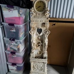 6 Ft Grandfather /waterfall /clock