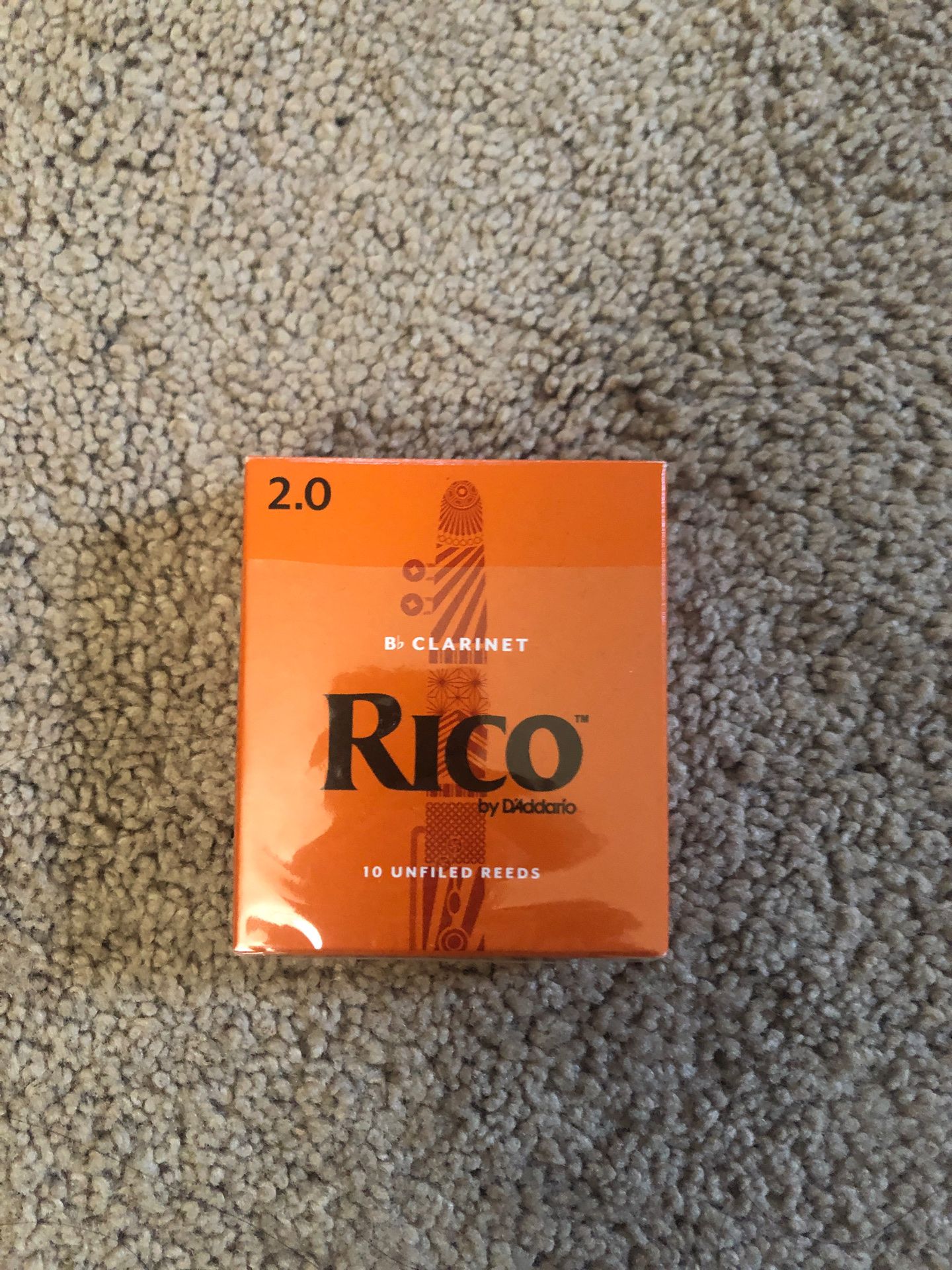 Rico clarinet reeds 2.0