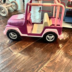 Our generation doll jeep