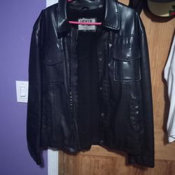 Levi's Men Leather Jacket