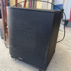 SUBWOOFER For A Home Stereo System. 