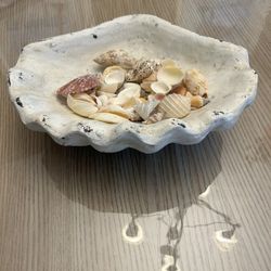Shell Decor Dish Large 