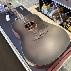 Ibanez Advanced Acoustic AAD50 Transparent Charcoal Burst Low Gloss Dreadnaught Acoustic Guitar NEW!