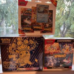 Pokemon Surging Sparks Bundle 