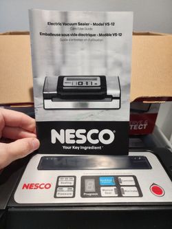Nesco VS-12 Electric Vacuum Sealer