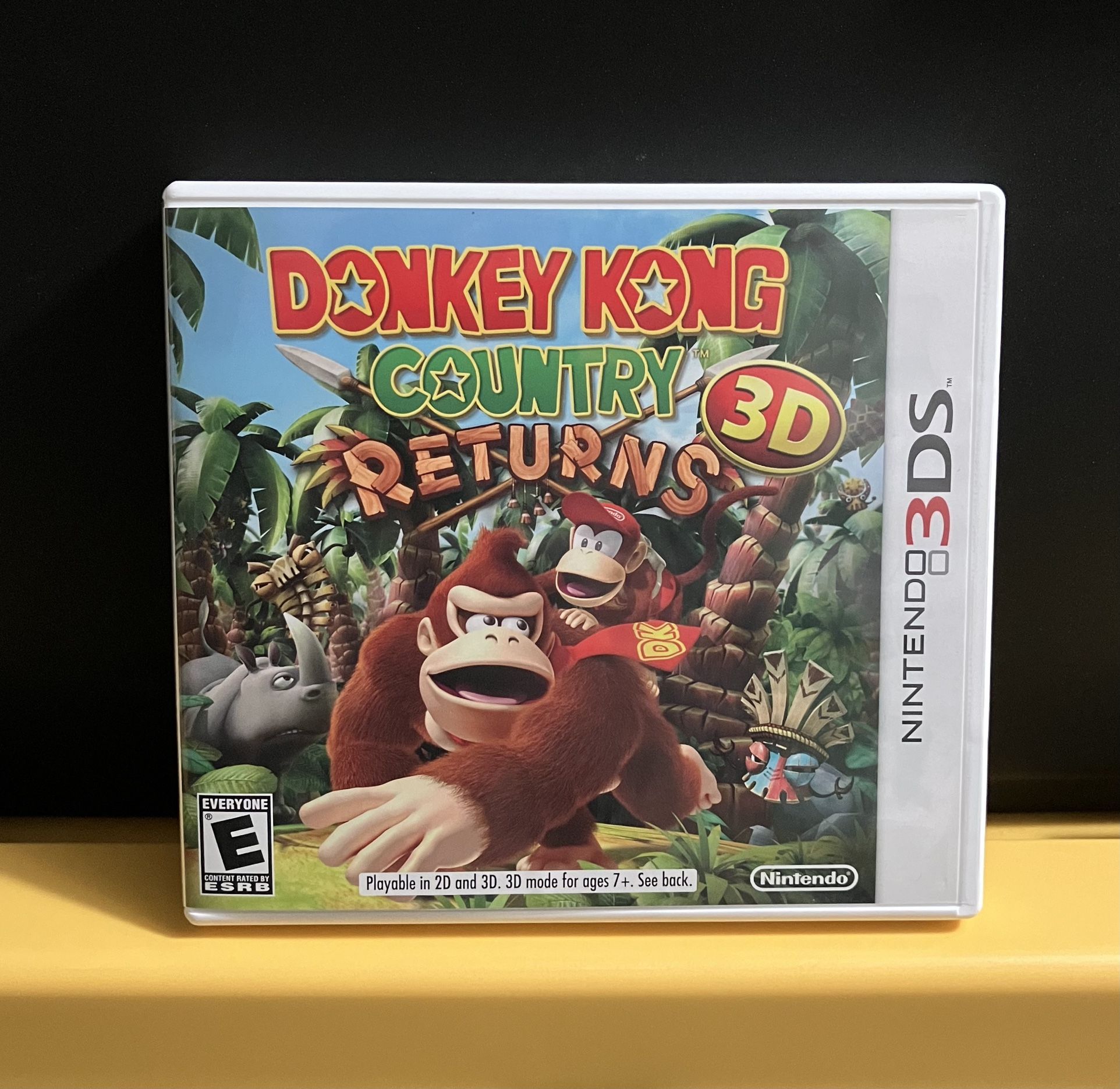  Donkey Kong Country Returns 3D for Nintendo 3DS 2DS XL or new console system Complete DK