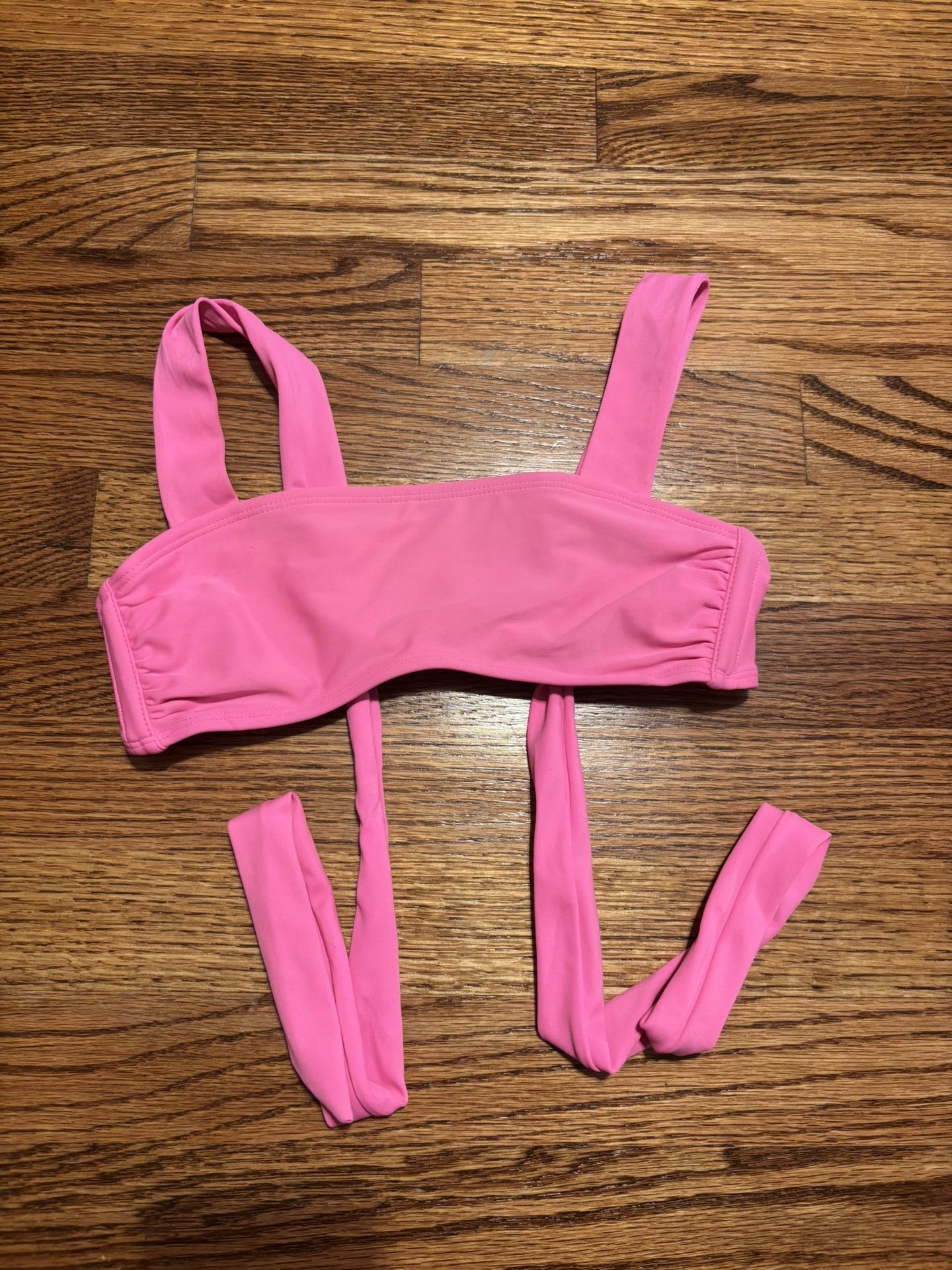 Xhilaration hot pink bikini top – size XS