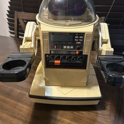 1984 TOMY Omnibot 5402 Space Robot Tape Player Cassette 