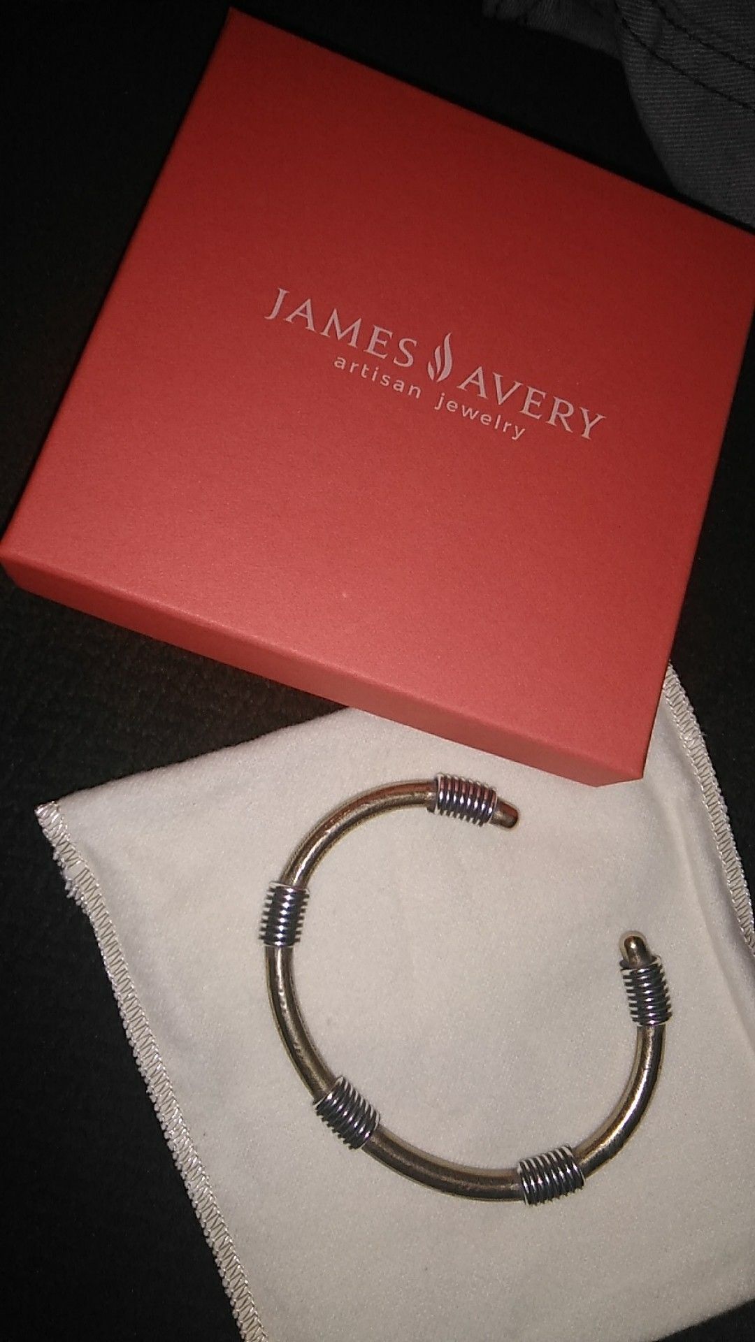 Brand new james Avery Bronze & Sterling Silver Kalahari Cuff Bracelet