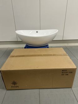 Sink - Oval And White