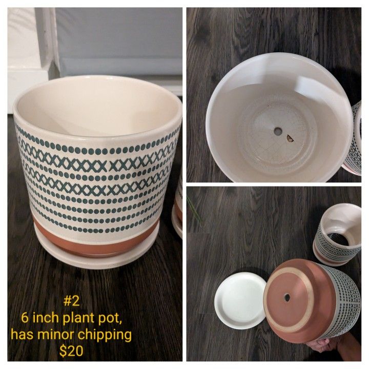 6 Inch Plant Pot