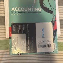 Wiley Accounting Tools For Business Decision Making
