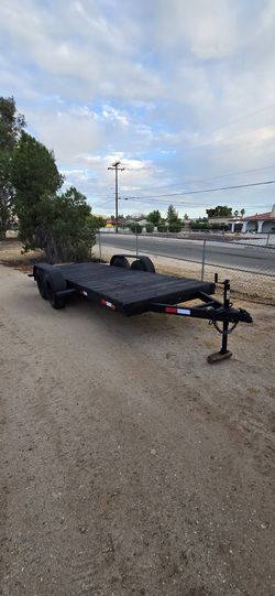 Tractor Skid Steer Back Hoe Bobcat Heavy Duty Trailer