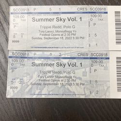 Concert Tickets Summer Sky Vol.1 