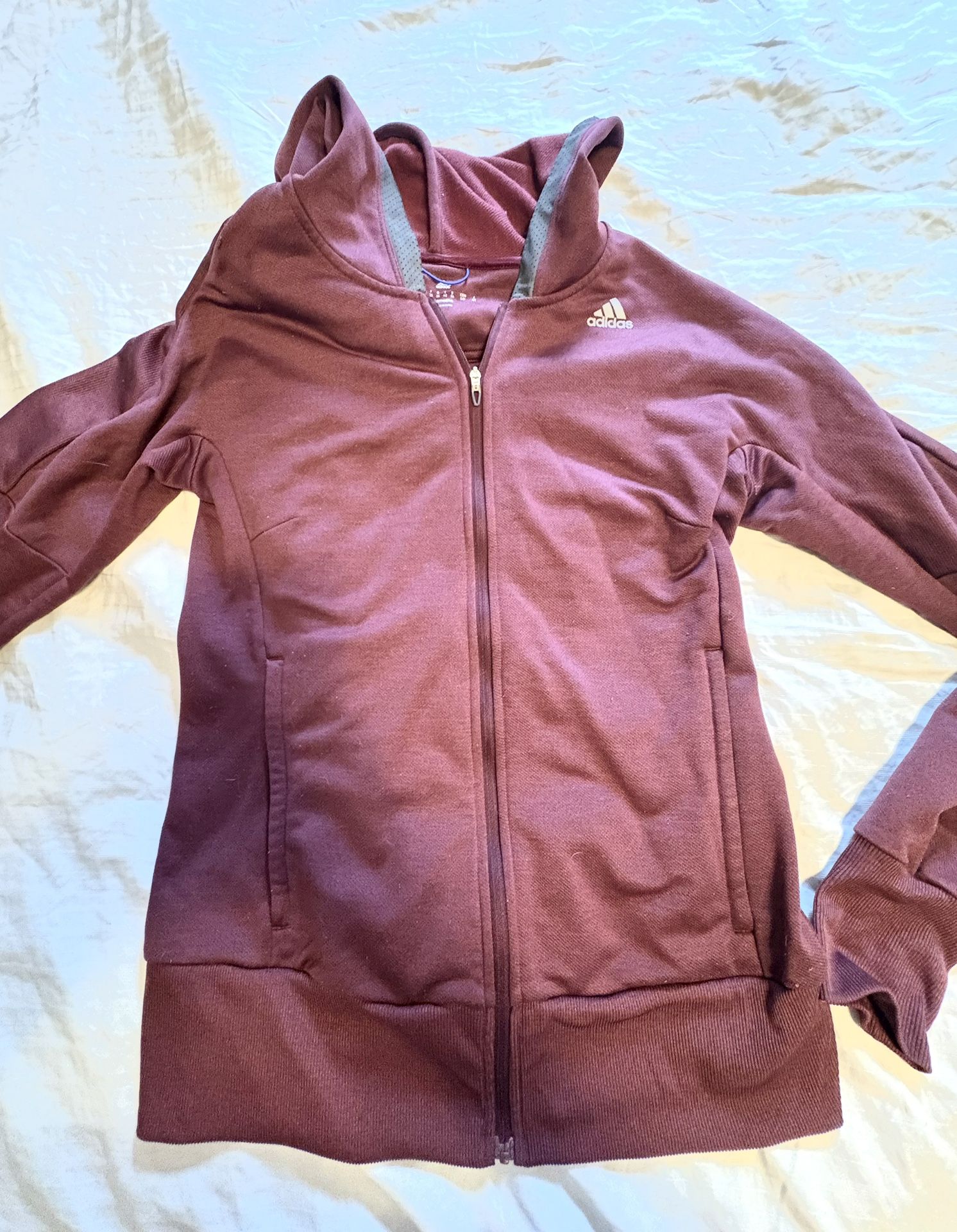 Adidas Athletic Zip Up Hoodie
