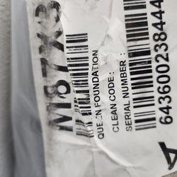 Queen Box Spring-New