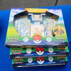 Pokemon TCG pokemon go boxes $40