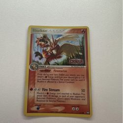 2007 Blaziken Pokemon card