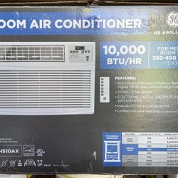 GE 10,000 BTU Window AC with bracket