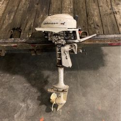 Antique Johnson 3hp Outboard 