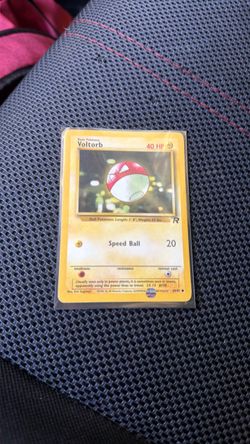 Vintage Pokémon card