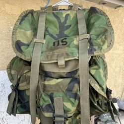 Army jacket Backpack