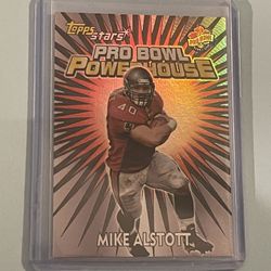2000 Topps Stars Pro Bowl Powerhouse Mike Alstott Card #PB10