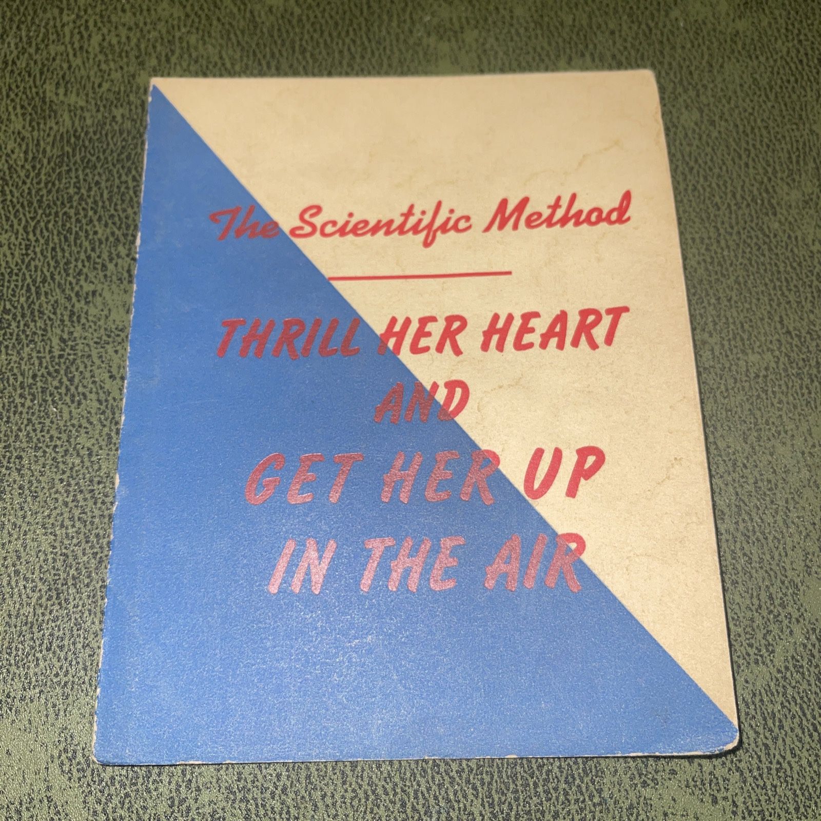 vintage marcy adult themed greeting card