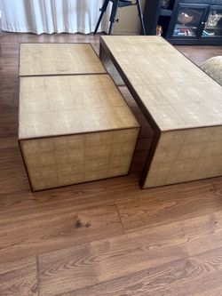 VINTAGE DWELL STUDIOS SET COFFEE TABLE