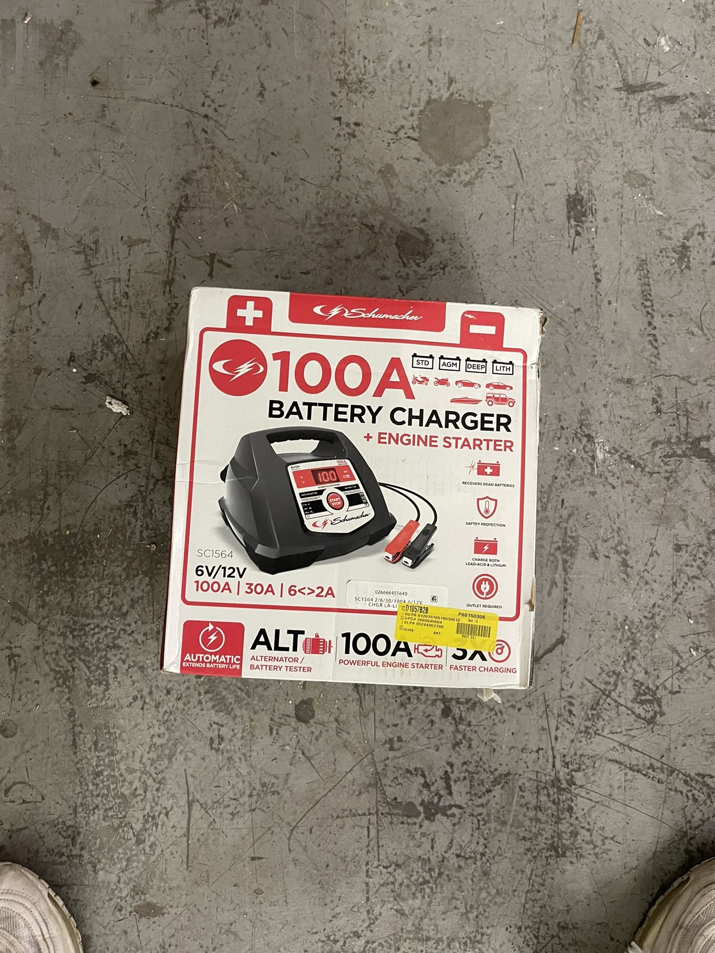 Schumacher SC1281 6/12V Fully Automatic Battery Charger