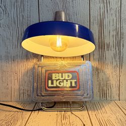 Vintage 1985 Bud Light Wall Light - Man Cave