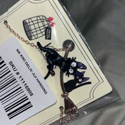 Jiji Necklace From Kiki’s Delivery Service Studio ghibli Jewelry
