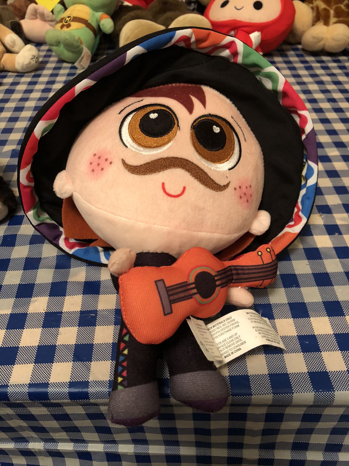 Amparin Mariachi Plush Doll Guitarist Stuff Animal