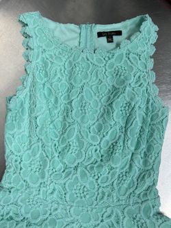 dark green dress with white heels Mckell Dress