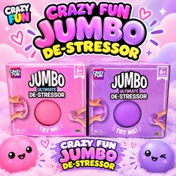 Squishy Toy • Crazy Fun Jumbo Ultimate De-Stressor Ball