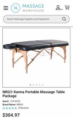 Commercial massage table